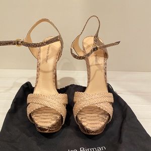 Alexandre Birman Snake Heels